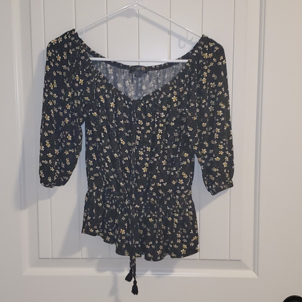 Over the shoulder shirt